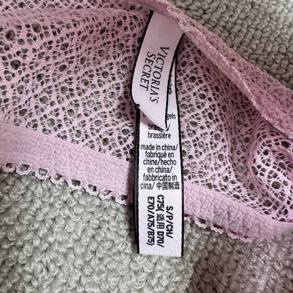 Victoria’s Secret Bralette Pink Women’s Size Small - Picture 10 of 11